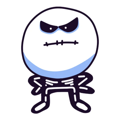 😡 Стикер «SKID AND PUMP ( & SR. PELO)» для Telegram