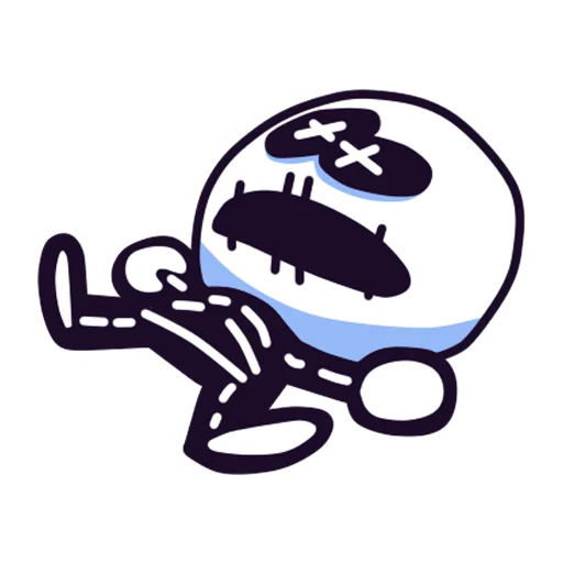 ⚰️ Стикер «SKID AND PUMP ( & SR. PELO)» для Telegram