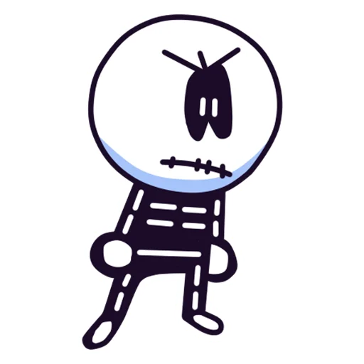 👿 Стикер «SKID AND PUMP ( & SR. PELO)» для Telegram