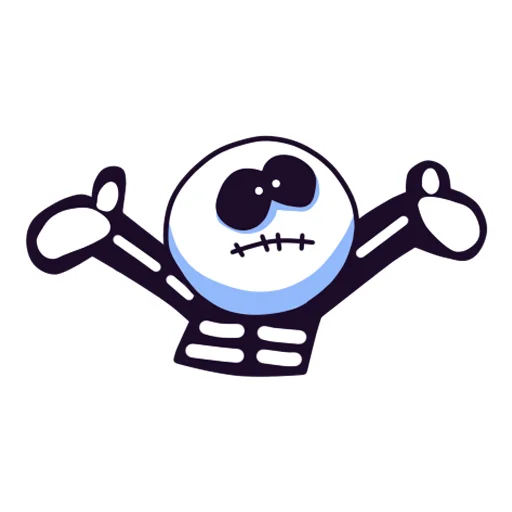 🤷‍♂️ Стикер «SKID AND PUMP ( & SR. PELO)» для Telegram