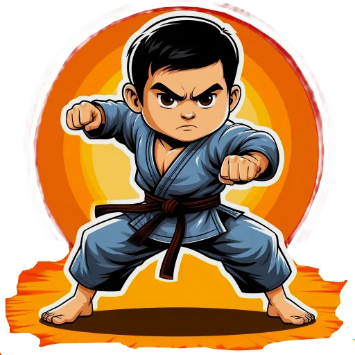 🥋 Стикер «Здоровье» для Telegram