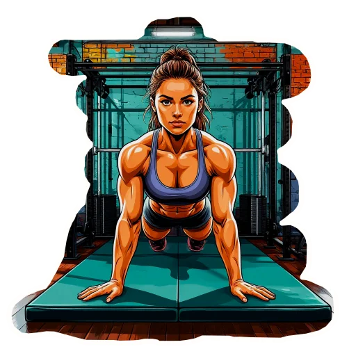 🏋️‍♂️ Стикер «Здоровье» для Telegram
