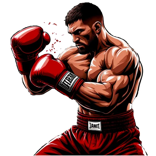 🥊 Стикер «Здоровье» для Telegram