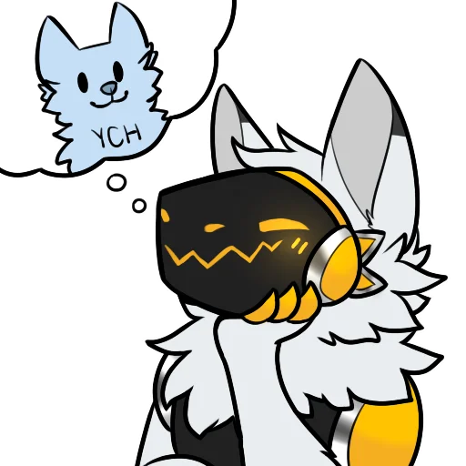 😚 Стикер «Spots The Protogen» для Telegram