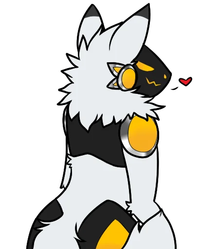 😘 Стикер «Spots The Protogen» для Telegram
