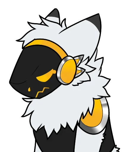 😢 Стикер «Spots The Protogen» для Telegram