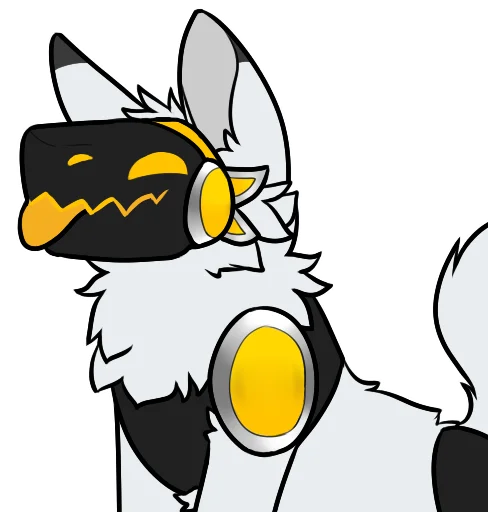 😛 Стикер «Spots The Protogen» для Telegram