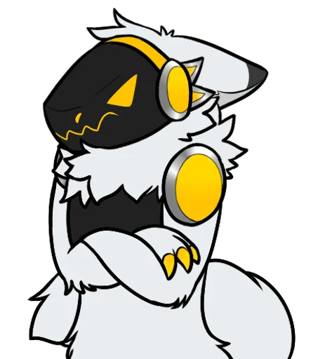 😤 Стикер «Spots The Protogen» для Telegram