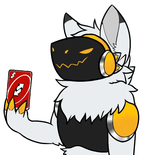 🔒 Стикер «Spots The Protogen» для Telegram