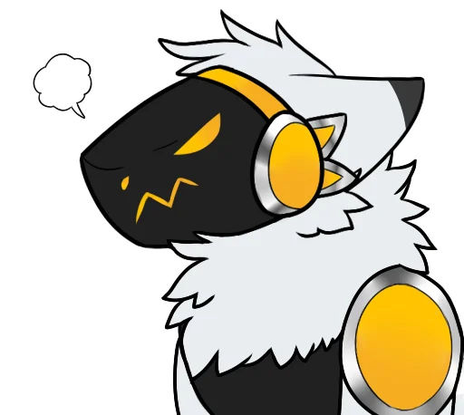 😡 Стикер «Spots The Protogen» для Telegram