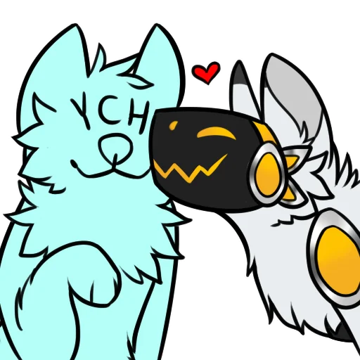 😘 Стикер «Spots The Protogen» для Telegram