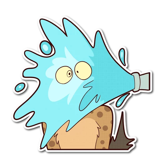 💦 Стикер «Spotted Hyena» для Telegram