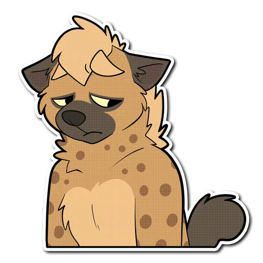 😞 Стикер «Spotted Hyena» для Telegram