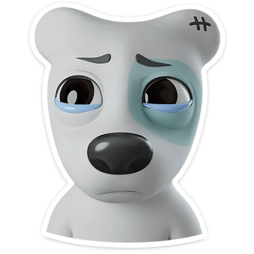 🐶 Стикер «Спотти в 3D» для Telegram