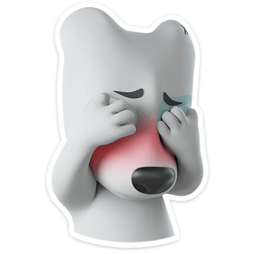 🐶 Стикер «Спотти в 3D» для Telegram