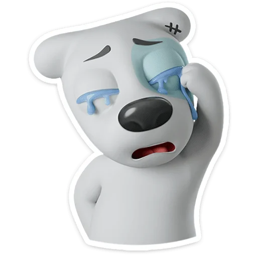 🐶 Стикер «Спотти в 3D» для Telegram