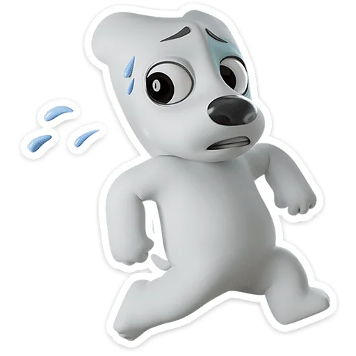 🐶 Стикер «Спотти в 3D» для Telegram