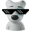 Стикер 32 Набор эмоджи со Спотти в 3D из ВК