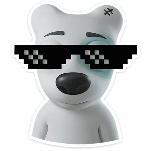 😎 Стикер «Ð¡Ð¿Ð¾ÑÑÐ¸ Ð² 3D» для Telegram