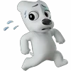 😰 Эмодзи «Спотти в 3D» для Telegram