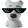 😎 Эмодзи «Спотти в 3D» для Telegram