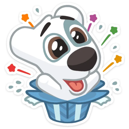 🥳 Стикер «Спотти» для Telegram