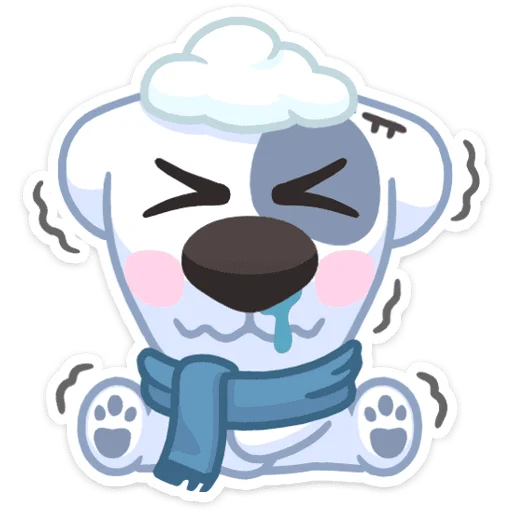 🥶 Стикер «Спотти» для Telegram