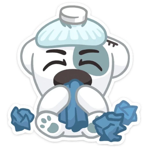 🤧 Стикер «Спотти» для Telegram