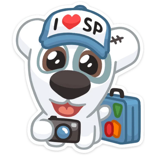 📷 Стикер «Спотти» для Telegram