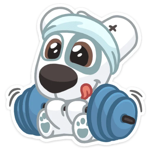 💪 Стикер «Спотти» для Telegram