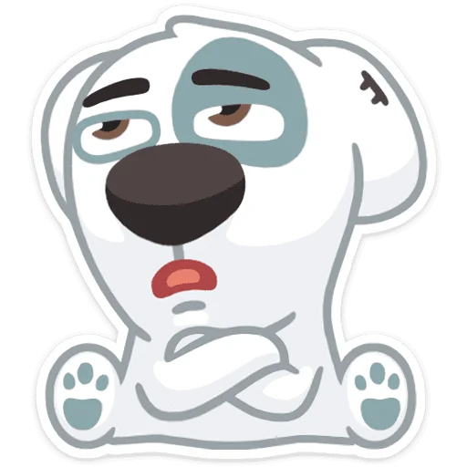 ☹️ Стикер «Спотти» для Telegram