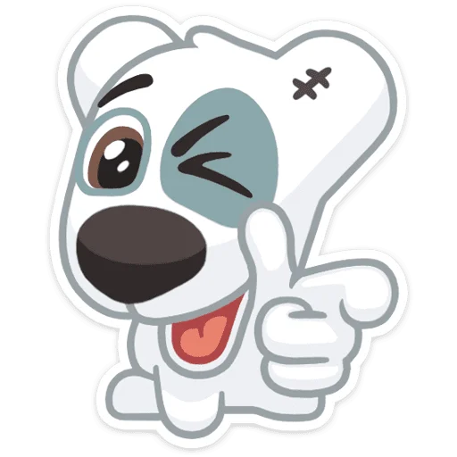😉 Стикер «Спотти» для Telegram