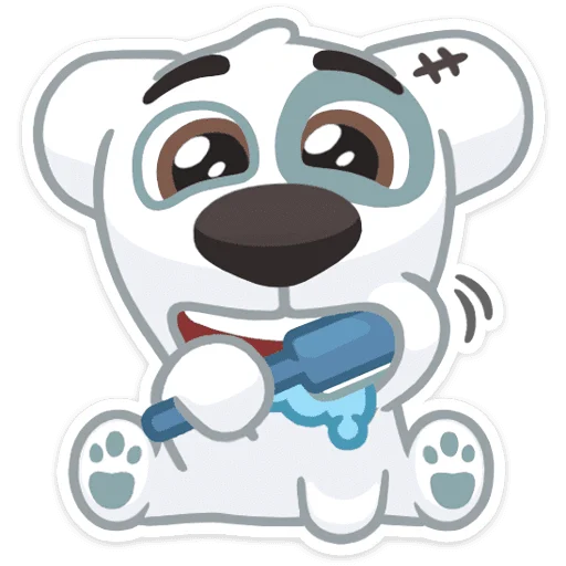 🦷 Стикер «Спотти» для Telegram