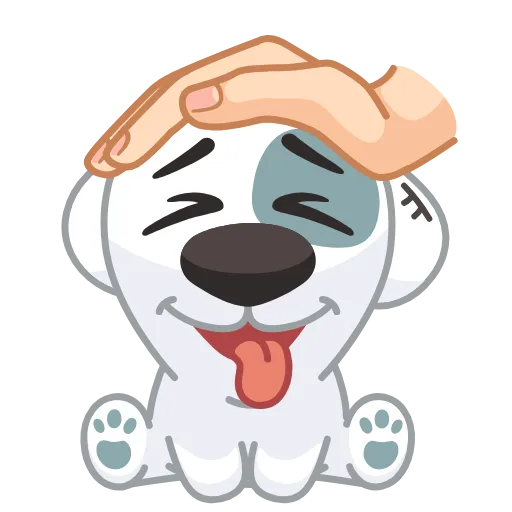 🤗 Эмодзи «Spotty And Persik Animated» для Telegram