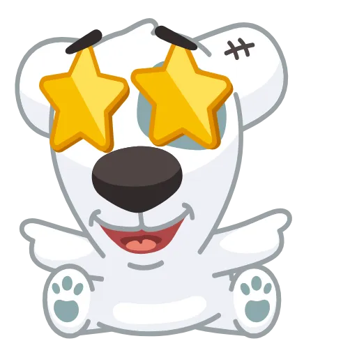 🤩 Эмодзи «Spotty And Persik Animated» для Telegram