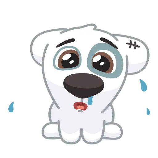 😭 Эмодзи «Spotty And Persik Animated» для Telegram