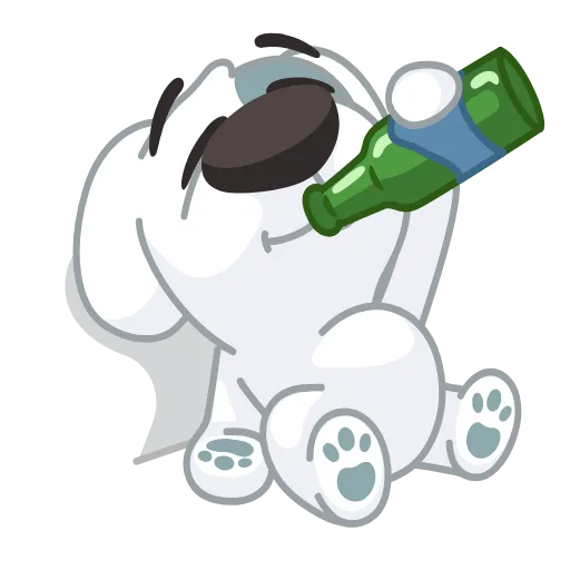 🍺 Эмодзи «Spotty And Persik Animated» для Telegram