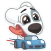 🚗 Эмодзи «Spotty Спотти» для Telegram