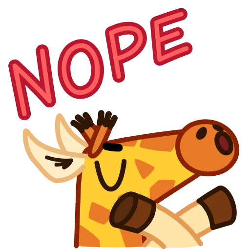 🙅‍♂️ Стикер «Spotty» для Telegram