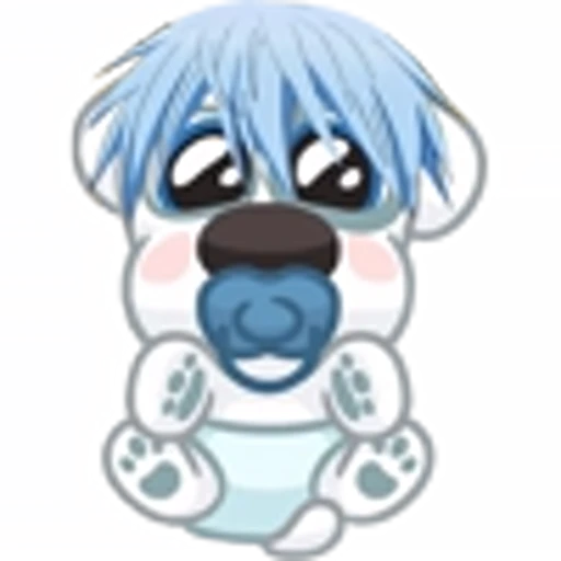 👶 Эмодзи «Spotty No Basuke Emoji» для Telegram