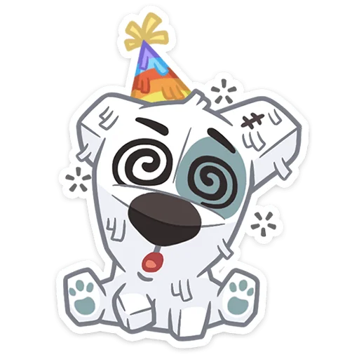 😵‍💫 Стикер «Спотти-пиньята» для Telegram