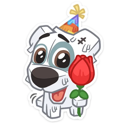 🌹 Стикер «Спотти-пиньята» для Telegram