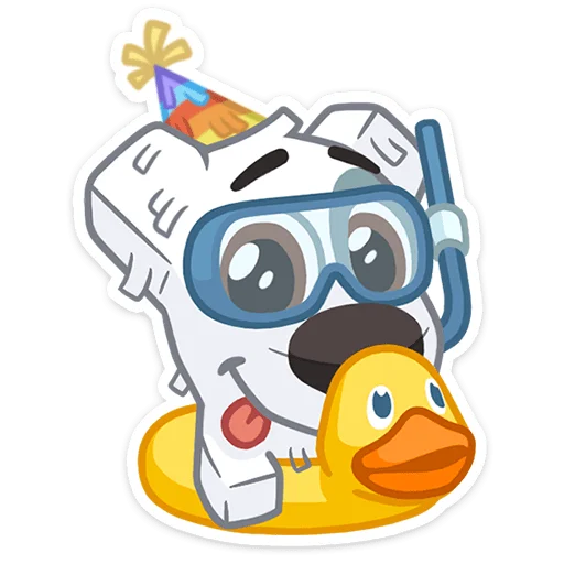 🛀 Стикер «Спотти-пиньята» для Telegram
