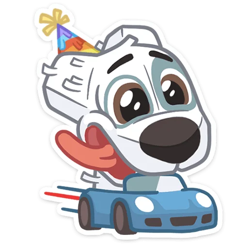 🏎 Стикер «Спотти-пиньята» для Telegram