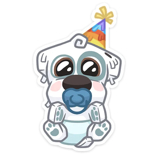 🥳 Стикер «Спотти-пиньята» для Telegram