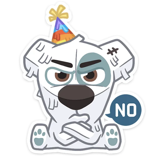 🙅‍♂ Стикер «Спотти-пиньята» для Telegram