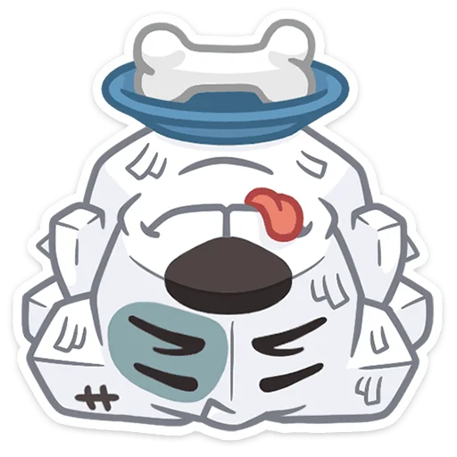 🦴 Стикер «Спотти-пиньята» для Telegram