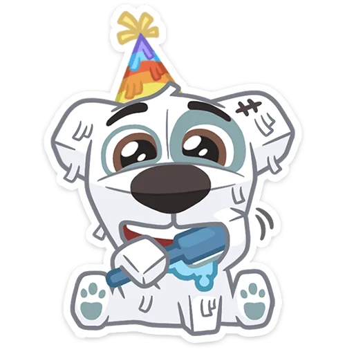 🥳 Стикер «Спотти-пиньята» для Telegram