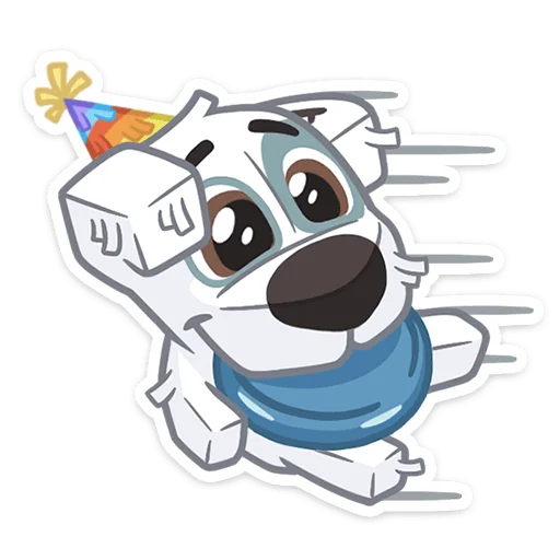 🥏 Стикер «Спотти-пиньята» для Telegram