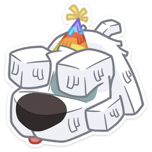 🙈 Стикер «Спотти-пиньята» для Telegram